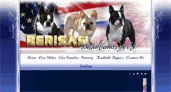 Desktop Screenshot of berisasbostonterriersofnj.com